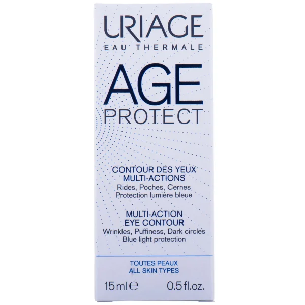 Крем для контуру очей Uriage (Урьяж) Age Protect (Ейдж протект) мультизадачний, 15 мл