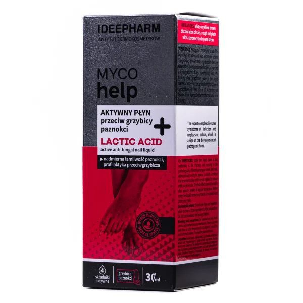 Жидкость для ногтей Мико Хелп (Myco Help) активная противогрибковая, 30 мл