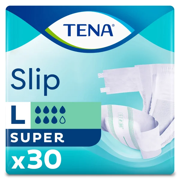 Подгузники для взрослых Тена Слип Супер Лардж (Tena Slip Super Large), 30 шт.