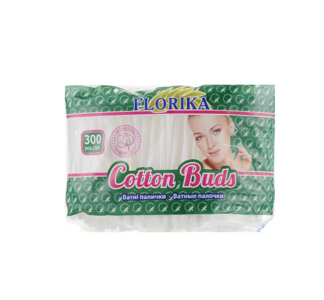 Ватні палички Cotton Florika (Коттон Флоріка), 300 шт.