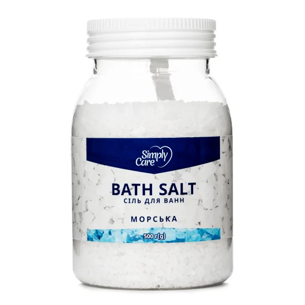 Соль морская для ванн Симпли Кеа (Simply Care), 500 г