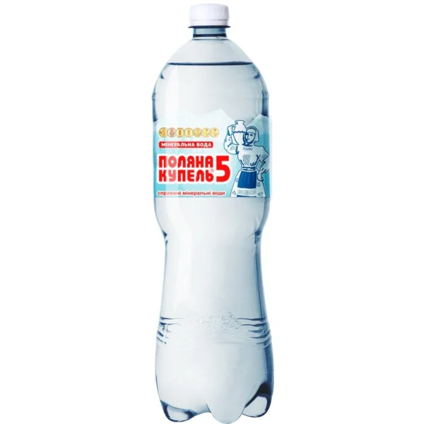 Вода Поляна-Купель-5 в ПЭТ бутылке, 1,5 л 