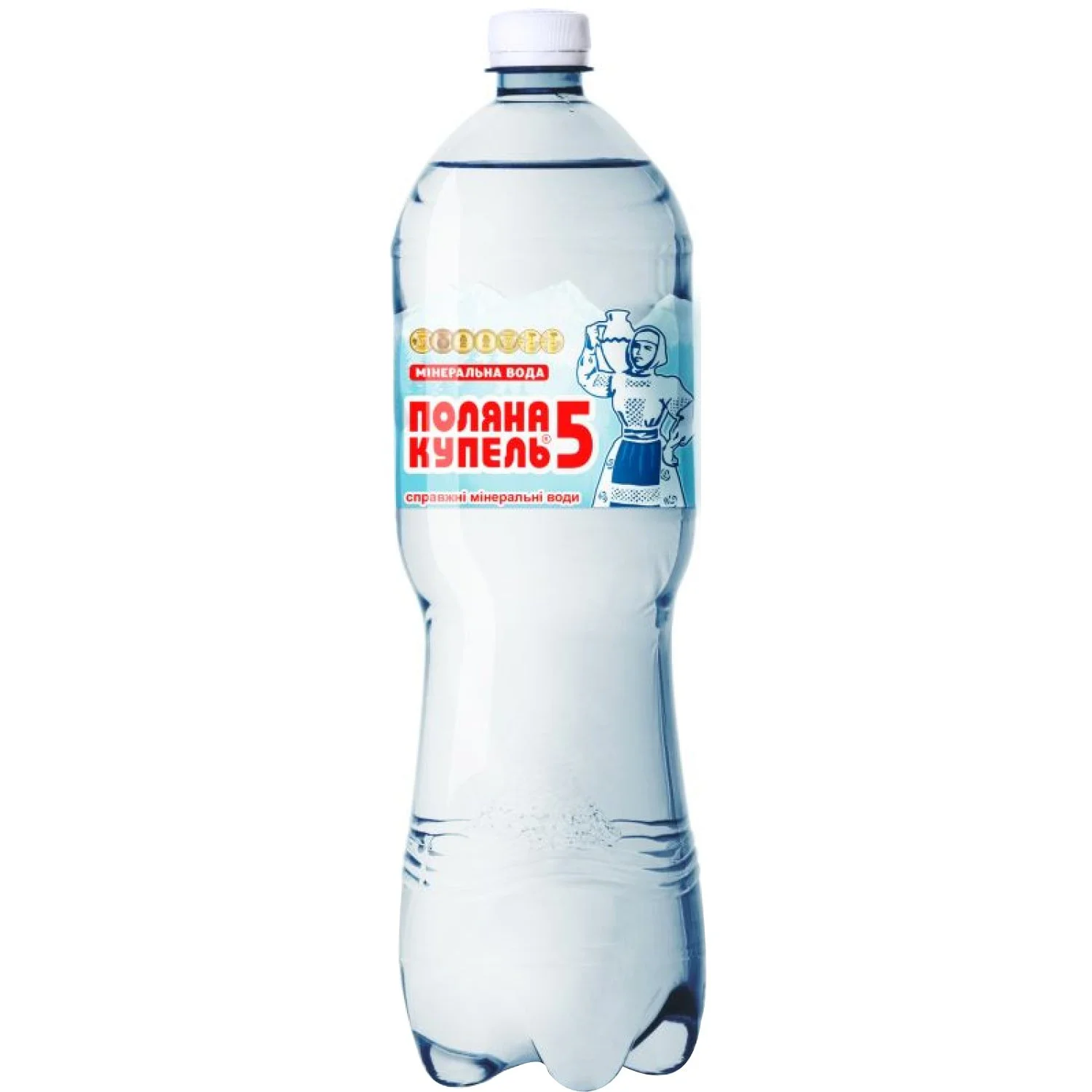 Вода Поляна-Купель-5 у ПЕТ пляшці, 1,5 л