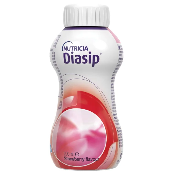 Энтеральное питание Диасип (Diasip) со вкусом клубники, 200 мл