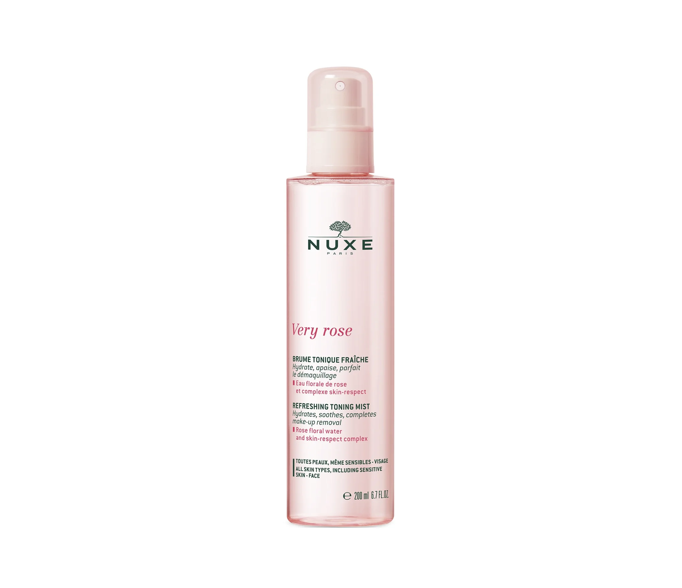 Тонізуючий лосьйон Nuxe (Нюкс) Very Rose освіжаючий, 200 мл