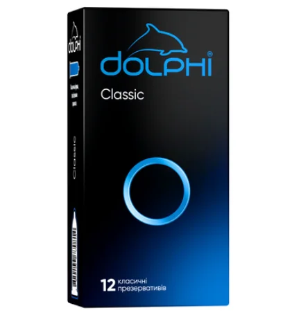 Презервативи Долфі класичні (Dolphi Classic), 12 шт.