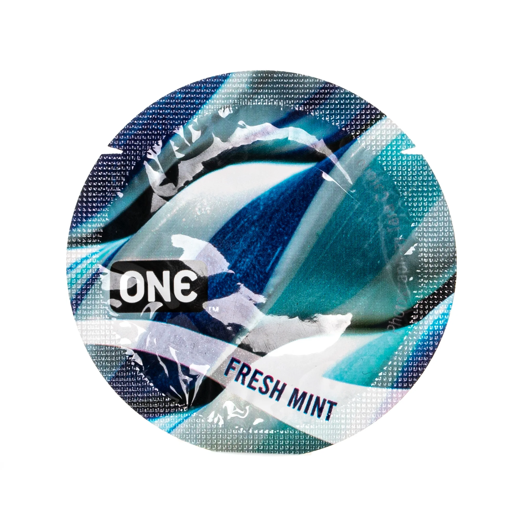 Презерватив ONE (Ван) Flavor Waves свіжа м’ята, 1 шт.