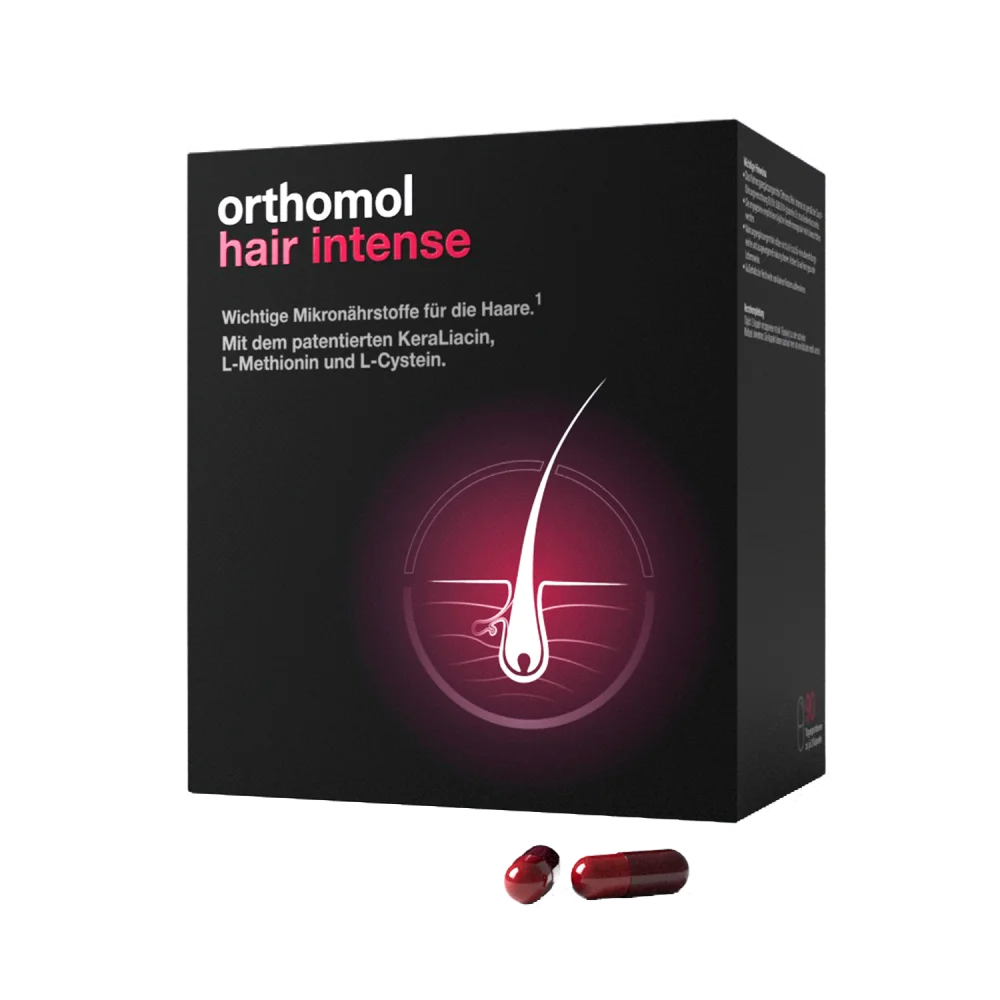 Orthomol (Ортомол) hair intense капсули, 90 шт.