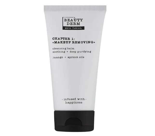 Бальзам для обличчя Beauty Derm (Б'ютіДерм) Skin Fiction очищаючий з оліями манго та абрикосу, 50 мл