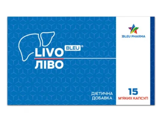 Livo Bleu (Ліво Блу) капсули, 15 шт.