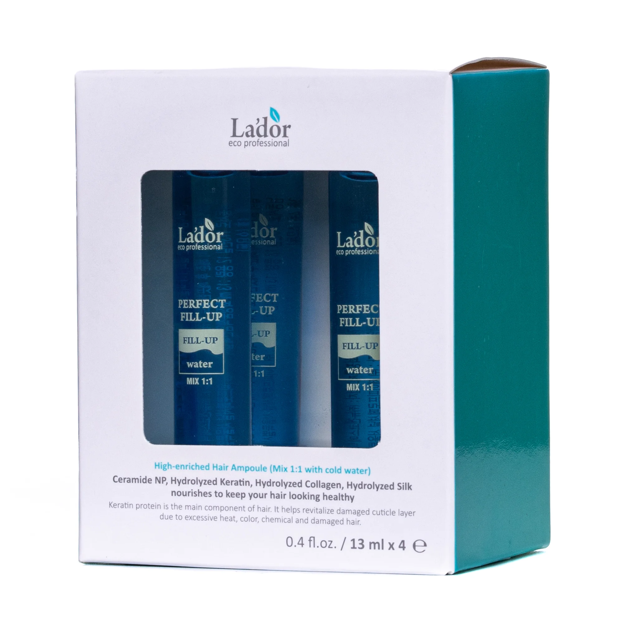Філер для волосся La’dor (Лядор) Perfect Hair Fill-Up відновлюючий у флаконі по 13 мл, 4 шт.