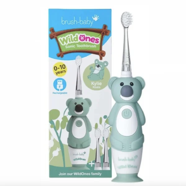 Зубна щітка електрична дитяча Браш Бебі (Brush-Baby) Сонік Вілдван коала для дітей 0-10 років, 1 шт.