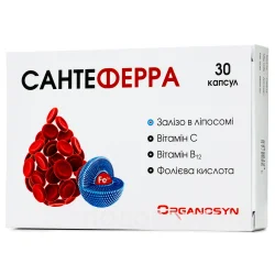 Сантеферра капсули, 30 шт.