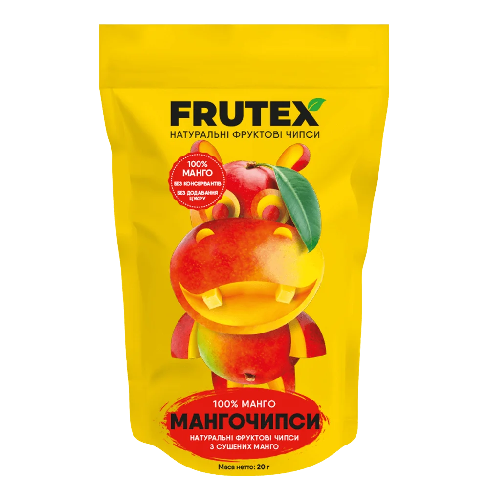 Чіпси фруктові Frutex (Фрутекс) Мангочипси, 20 г
