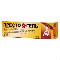 Престо Гель ректальний гель, 25 г