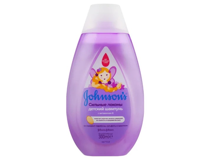 Шампунь Джонсон (Johnson’s Baby) Сильні локони, 300 мл