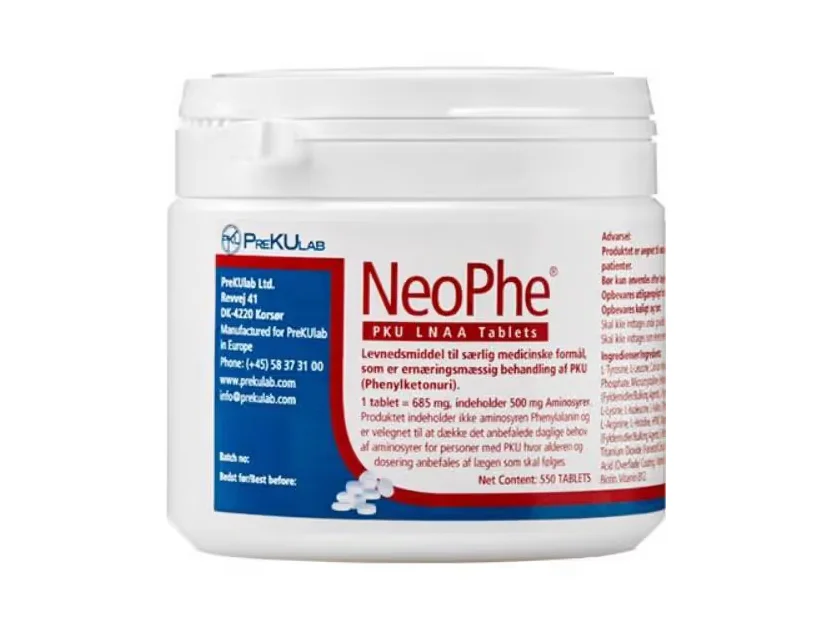 NeoPhe PKU LNAA таблетки, 550 шт.