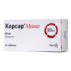 Корсар Моно таблетки по 80 мг, 30 шт.