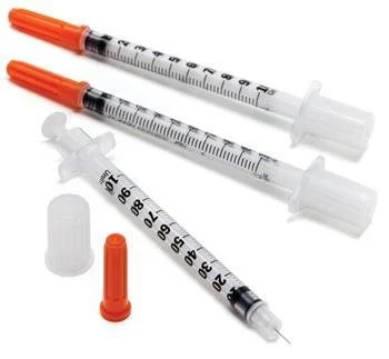 Шприц інсуліновий БД МікроФайн Плюс (BD Micro-Fine Plus) U-100, голка 30G (0,30 x 8 мм), 0,5 мл, 1 шт. 