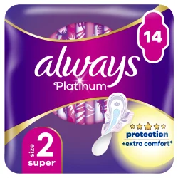 Прокладки гігієнічні Always (Олвейс) Ultra Platinum Collection Super Plus Duo, 14 шт.