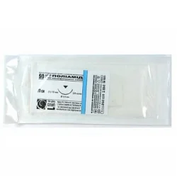 Шовний матеріал Polyamide (Поліамід) 2 ріжуча голка 25 мм 3/8 кола, 75 см, 1 шт.