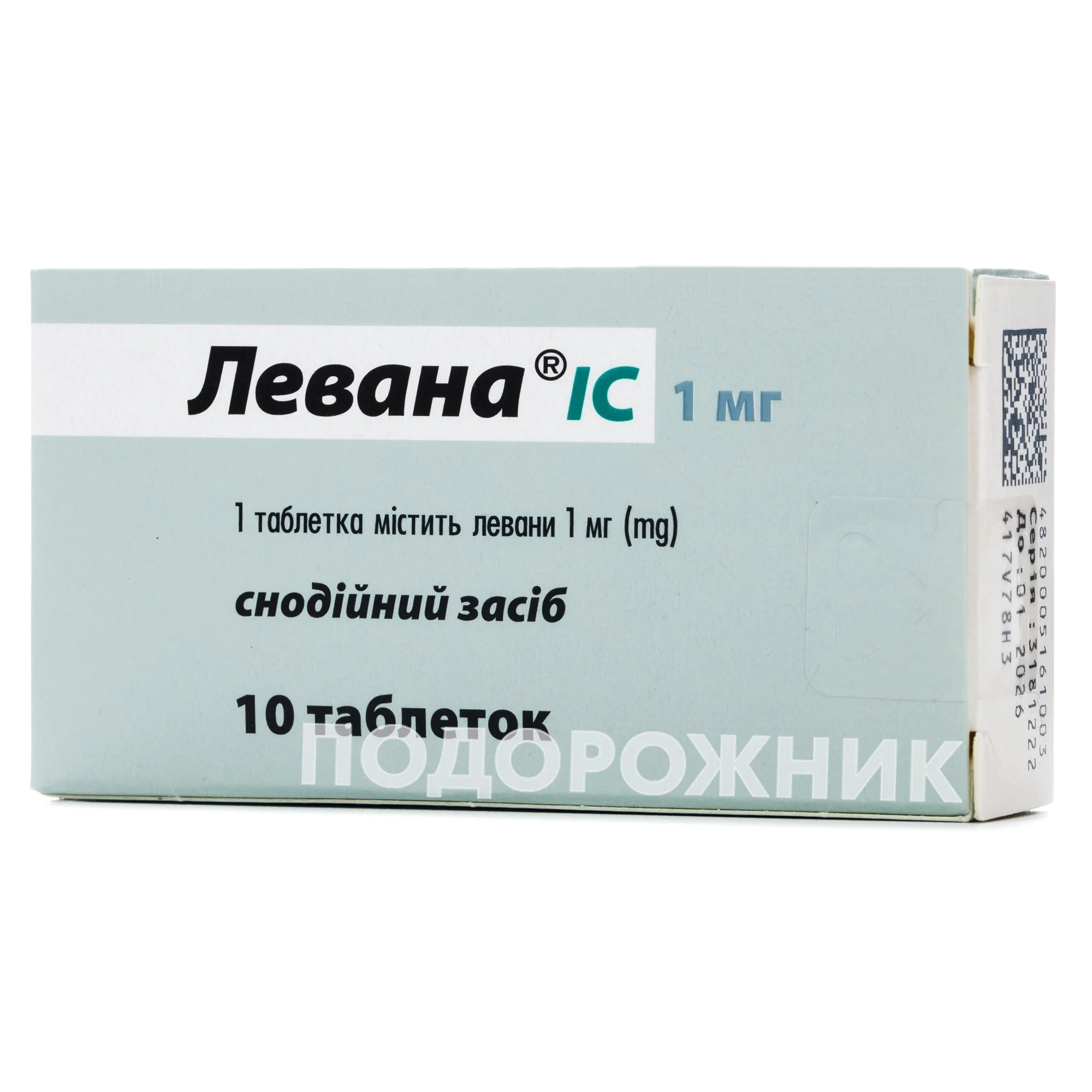 Левана ІС таблетки по 1 мг, 10 шт.