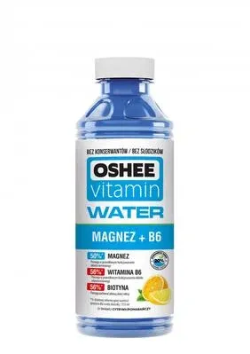 Вода витаминная Oshee (Оши) Vitamin Water Zero Magnez+B6 апельсин и лимон, 0,555 л