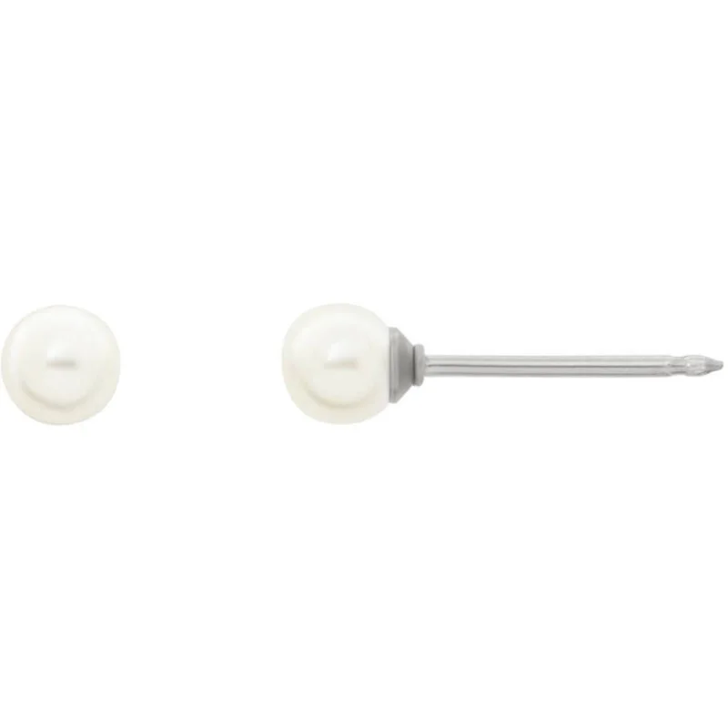 Сережки Inverness Cream Pearl (Інвернес Пірл Крем) 4 мм Стіл IN587c, 1 пара