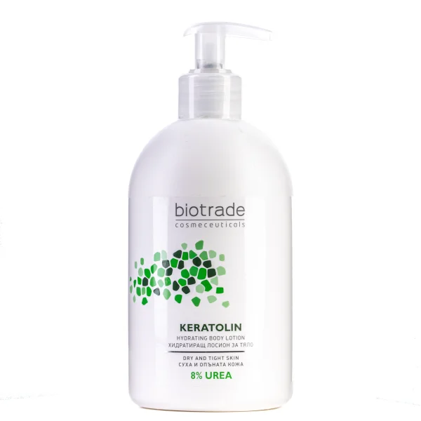 Зволожуючий лосьйон для тіла Biotrade (Біотрейд) Keratolin Body 8% сечовини, 400 мл