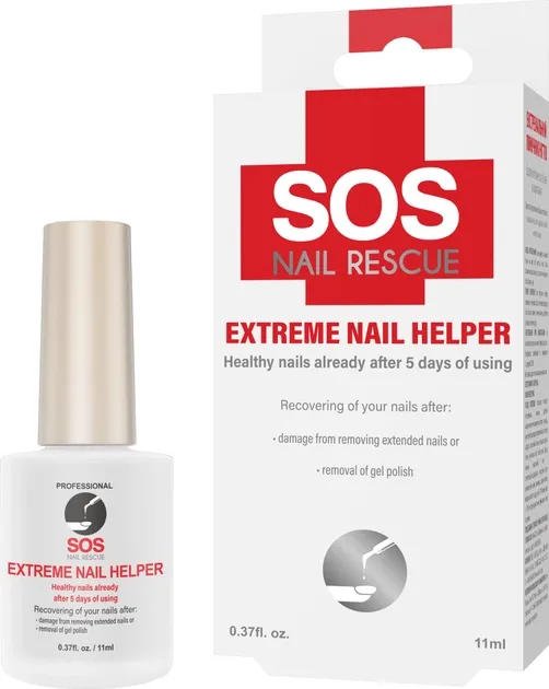 Засіб для нігтів Sos Nail Rescue (Сос Нейл Рескю) Екстремальний помічник для нігтів, 11 мл