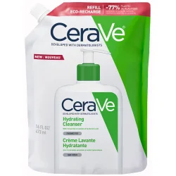 Емульсія для тіла та обличчя CeraVe (Цераве) очищувальна зволожуюча для нормальної та сухої шкіри, 473 мл