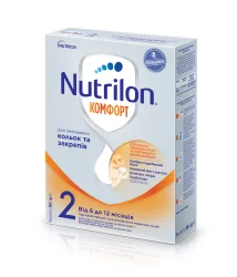 Суха молочна суміш Нутрілон (Nutrilon) 2 Комфорт, 300 г