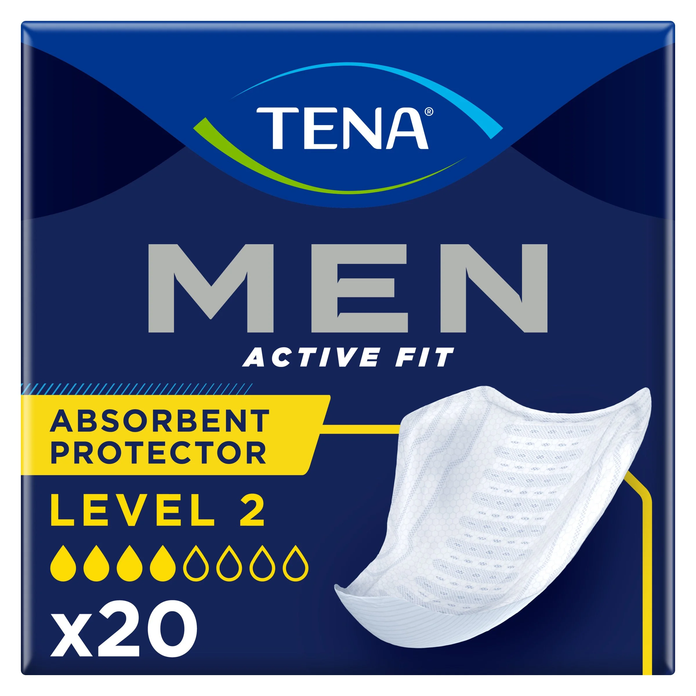 Прокладки урологічні Tena (Тена) Мен (Men) для чоловіків, Level 2, 20 шт.