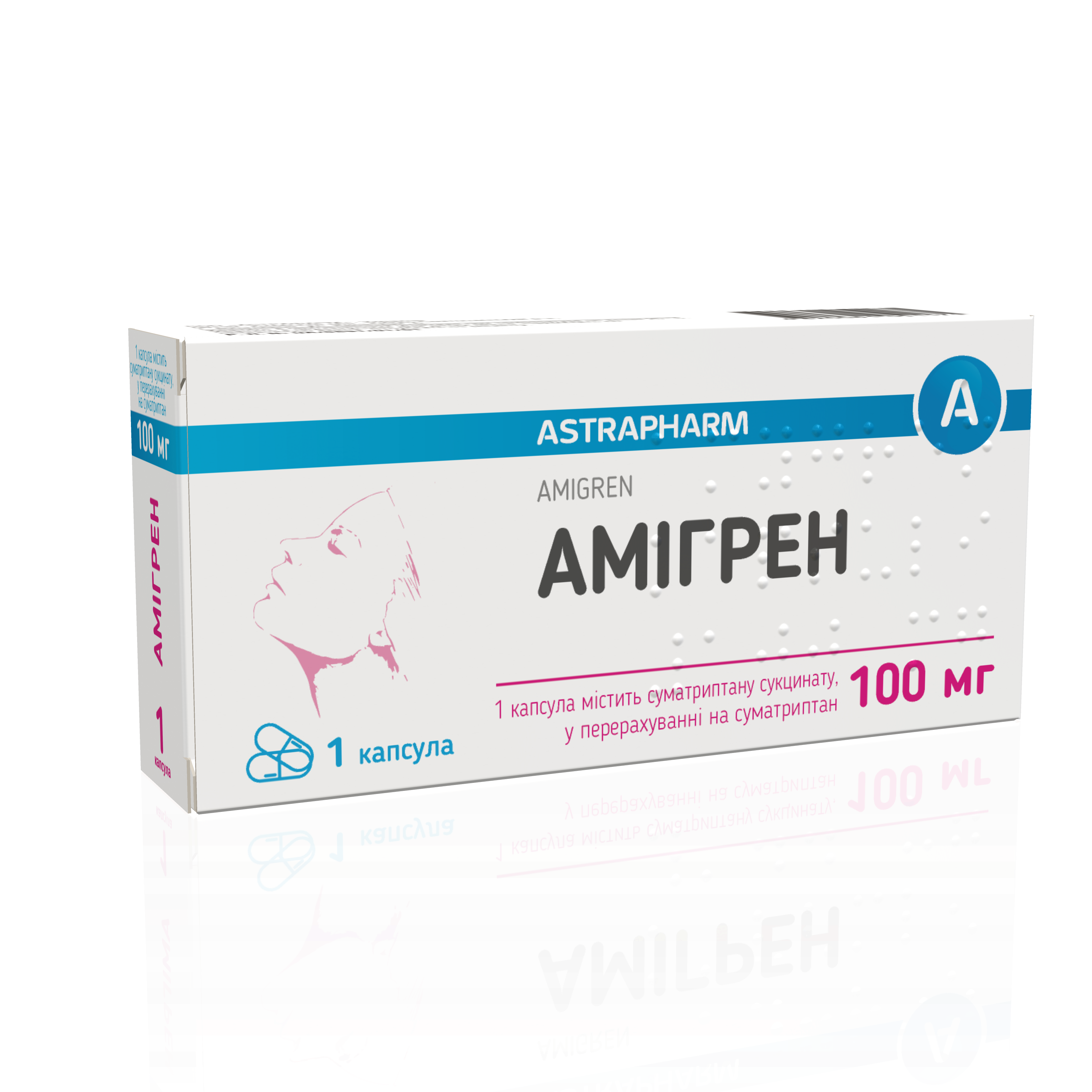 Амигрен капсулы по 100 мг, 1 шт.: инструкция, цена, отзывы, аналоги .