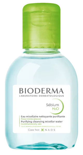 Мицеллярный лосьон Биодерма (Bioderma) Себиом Н2О, 100 мл