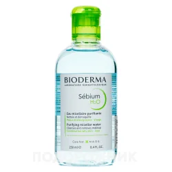 Міцелярний лосьйон Біодерма (Bioderma) Себіом Н2О, 250 мл