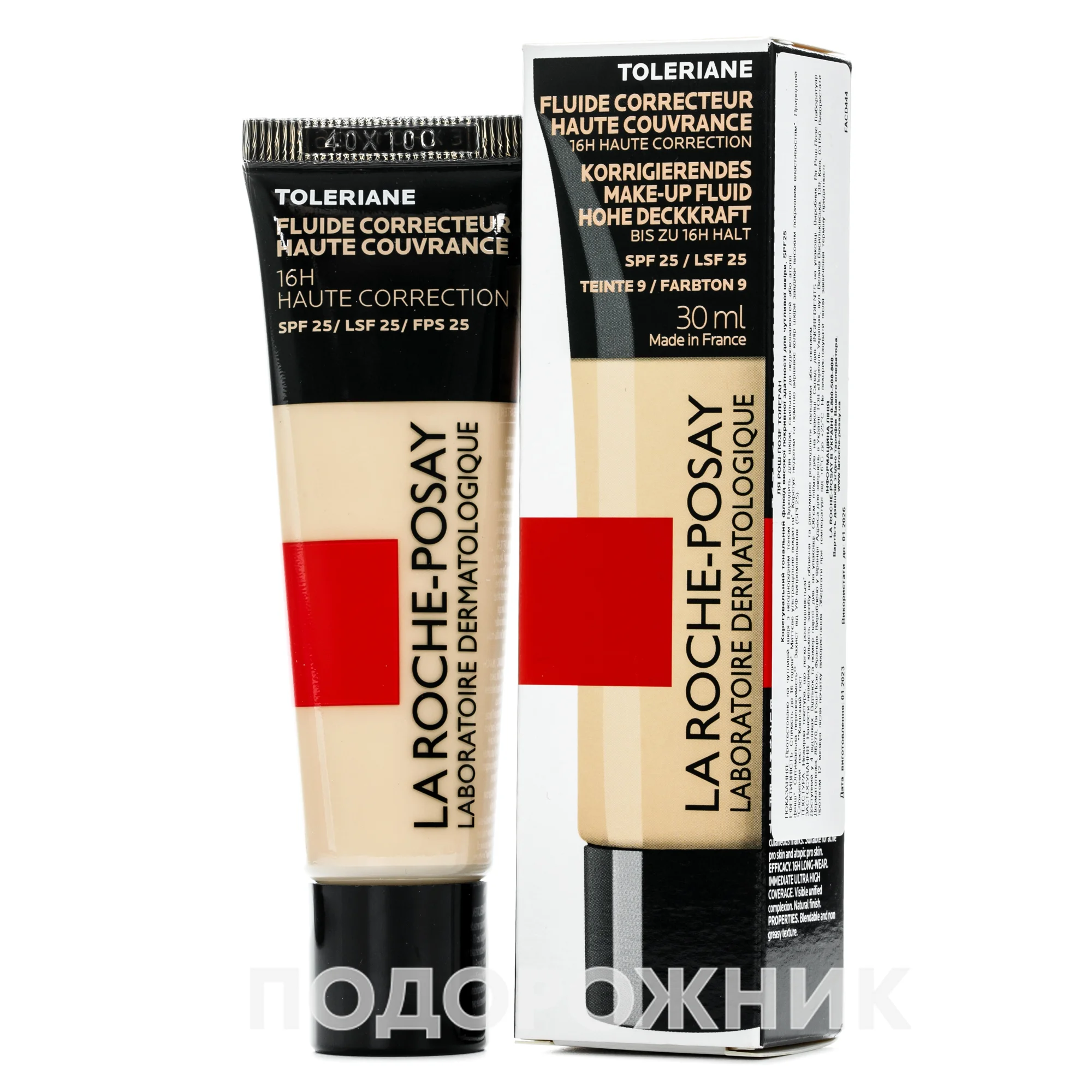 Тональний флюїд La Roche-Posay (Ля Рош) Толеран для чутливої шкіри