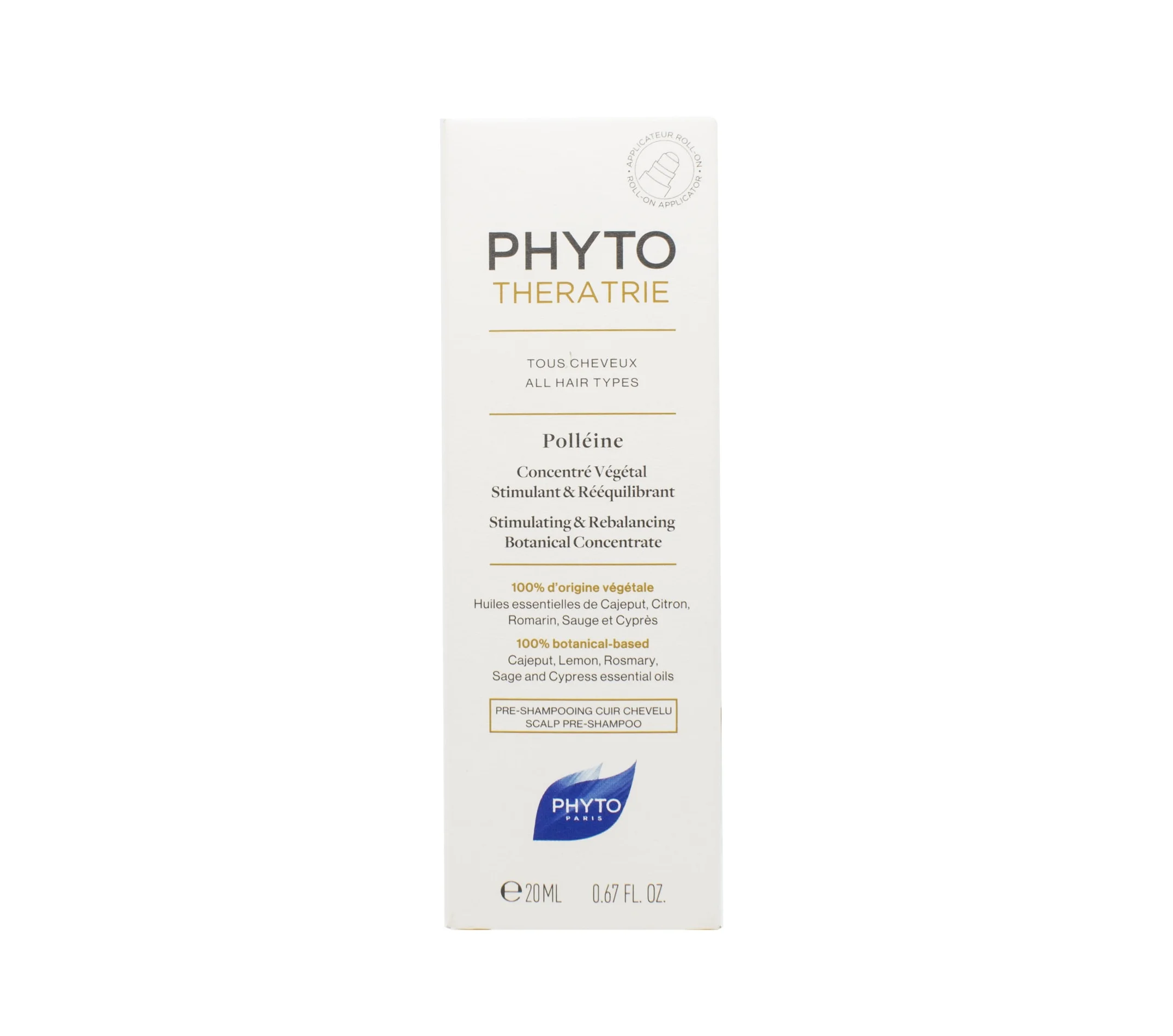 Рослинний концентрат для волосся Phyto (Фіто) Theratrie Polleine, 20 мл