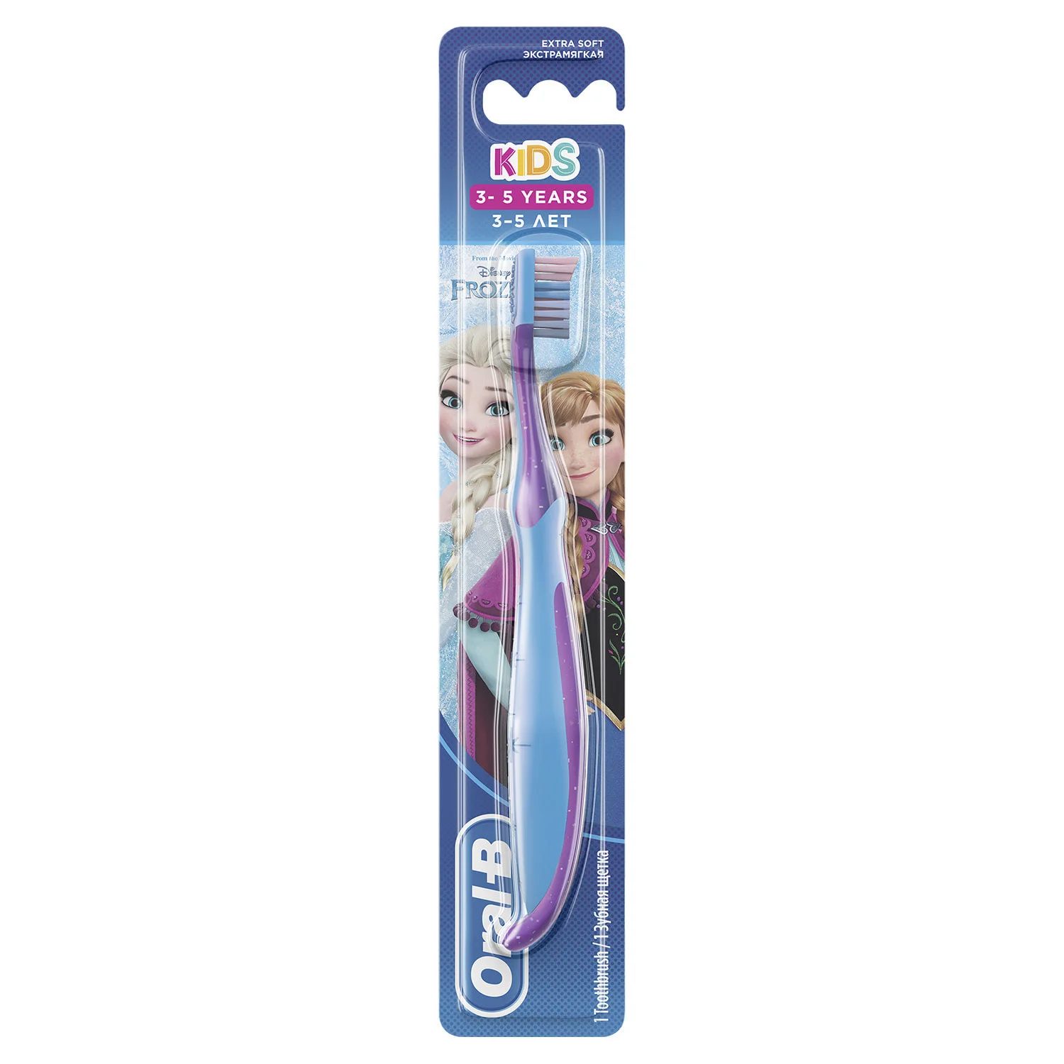 Зубна щітка Oral-B (Орал-Б) Кідс М’яка для дiтей від 3 до 5 років, 1 шт.