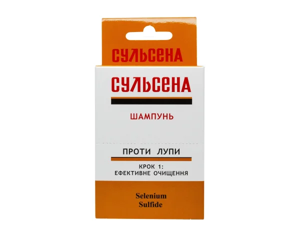 Шампунь Сульсена проти лупи у саше по 8 мл, 5 шт.