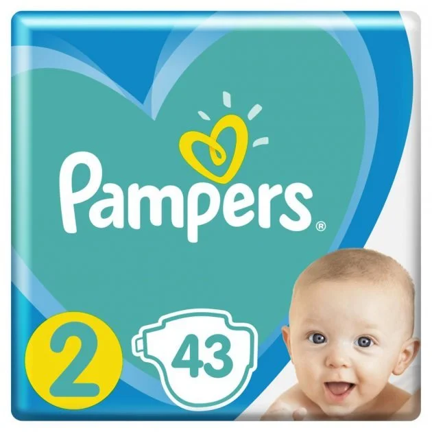 Підгузники Pampers (Памперс) New Baby Mini (4-8 кг), 43 шт.
