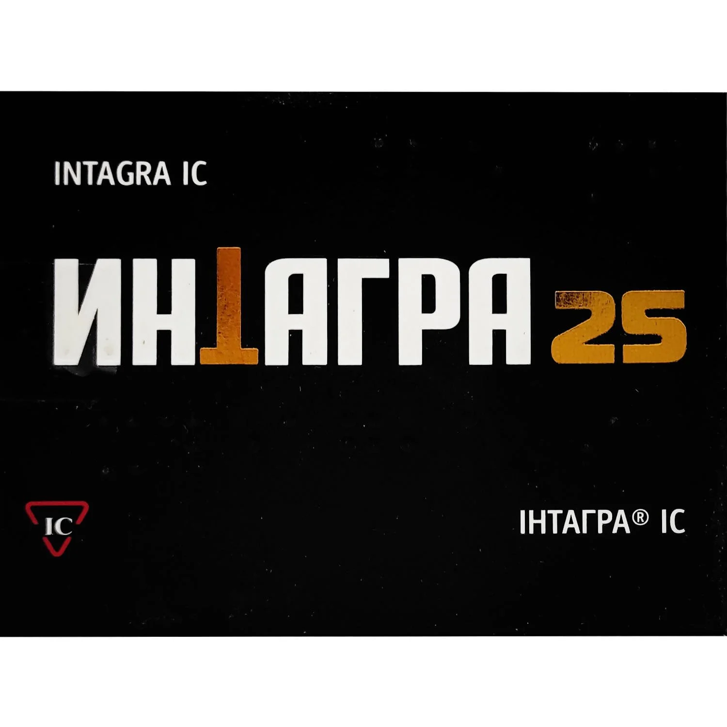 Інтагра ІС таблетки по 25 мг, 4 шт.