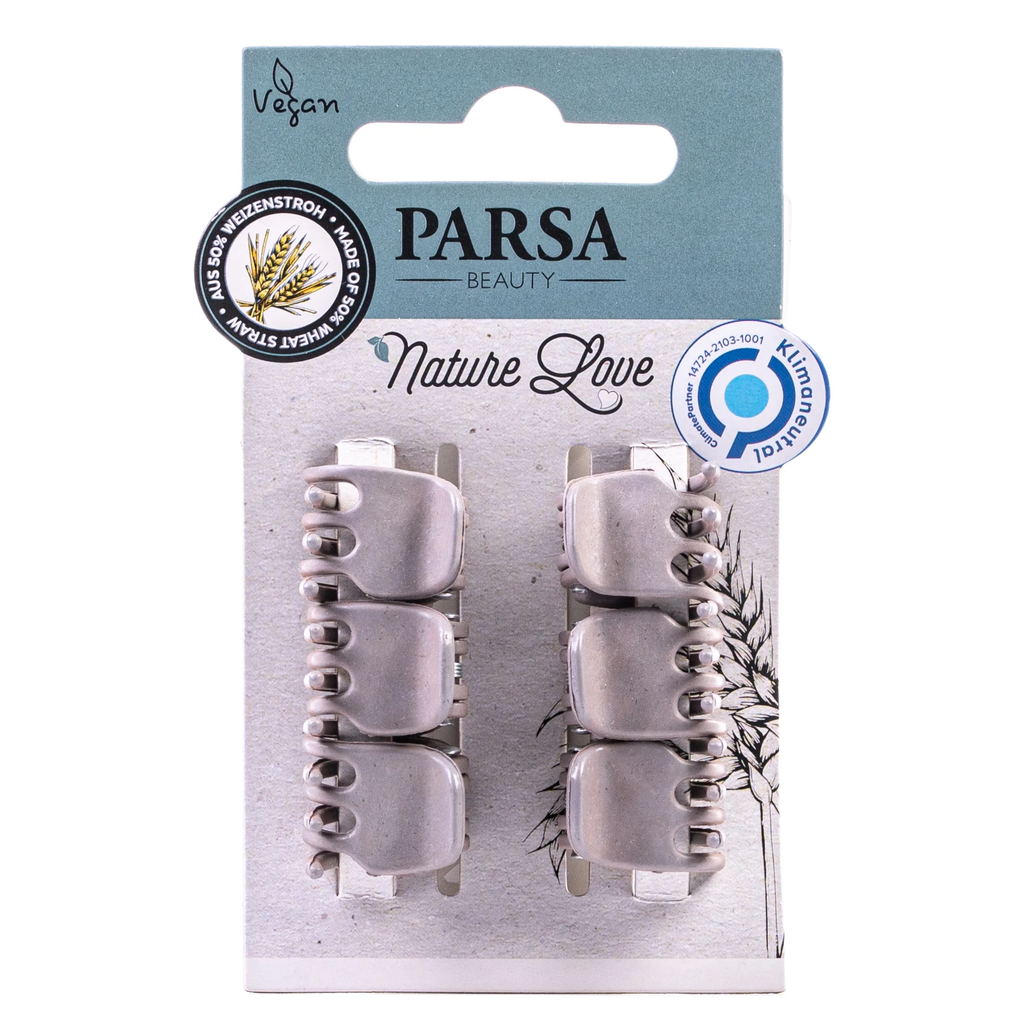 Заколка для волосся Parsa (Парса), 6 шт.