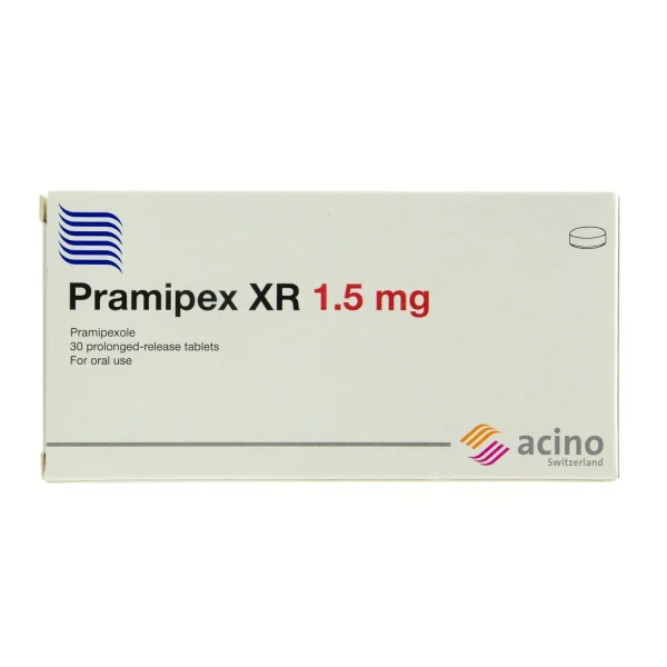 Праміпекс ХR таблетки пролонгованої дії по 1,5 мг, 30 шт.