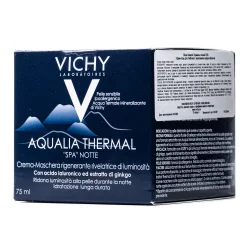 Крем-гель для обличчя Vichy (Віши) Aqualia Thermal (Аквалія Термаль) глибоко зволожуючий, нічний СПА, 75 мл