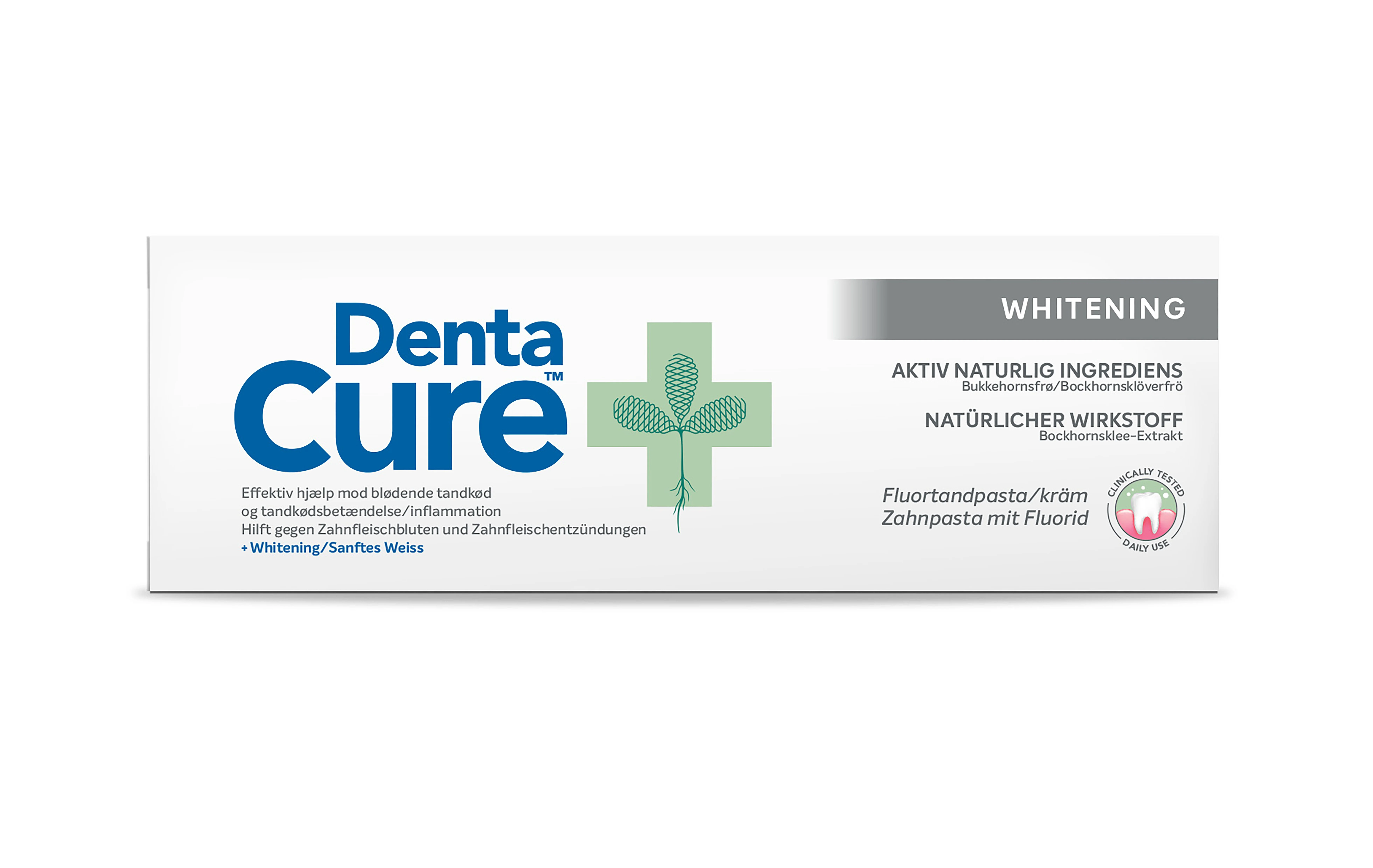 Зубная паста DentaCure (ДентаКюр) отбеливающая, 75 мл: инструкция
