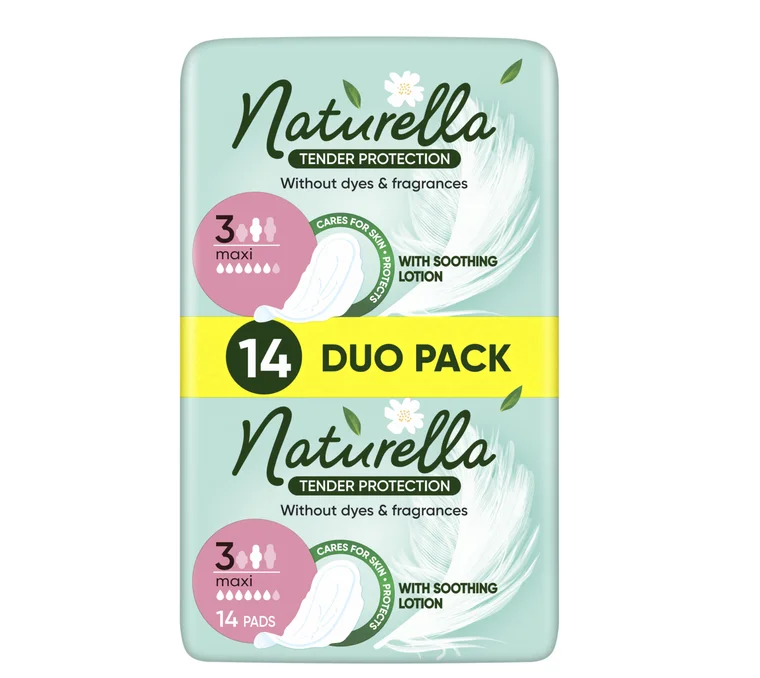Прокладки Naturella (Натурелла) Maxi Ніжний захист, розмір 3, 14 шт.