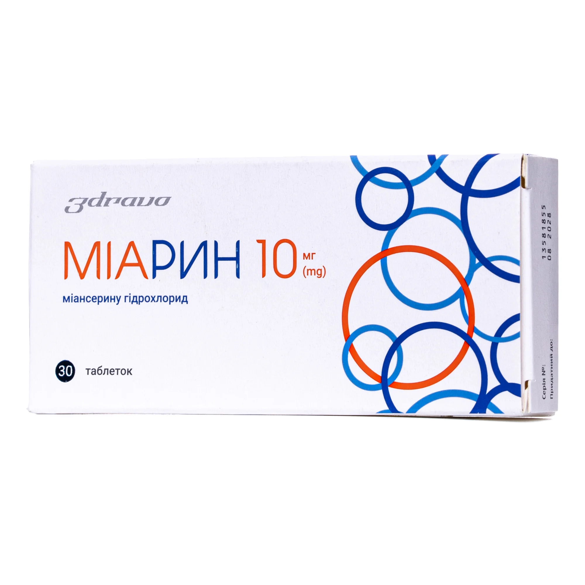 Міарин таблетки по 10 мг, 30 шт.