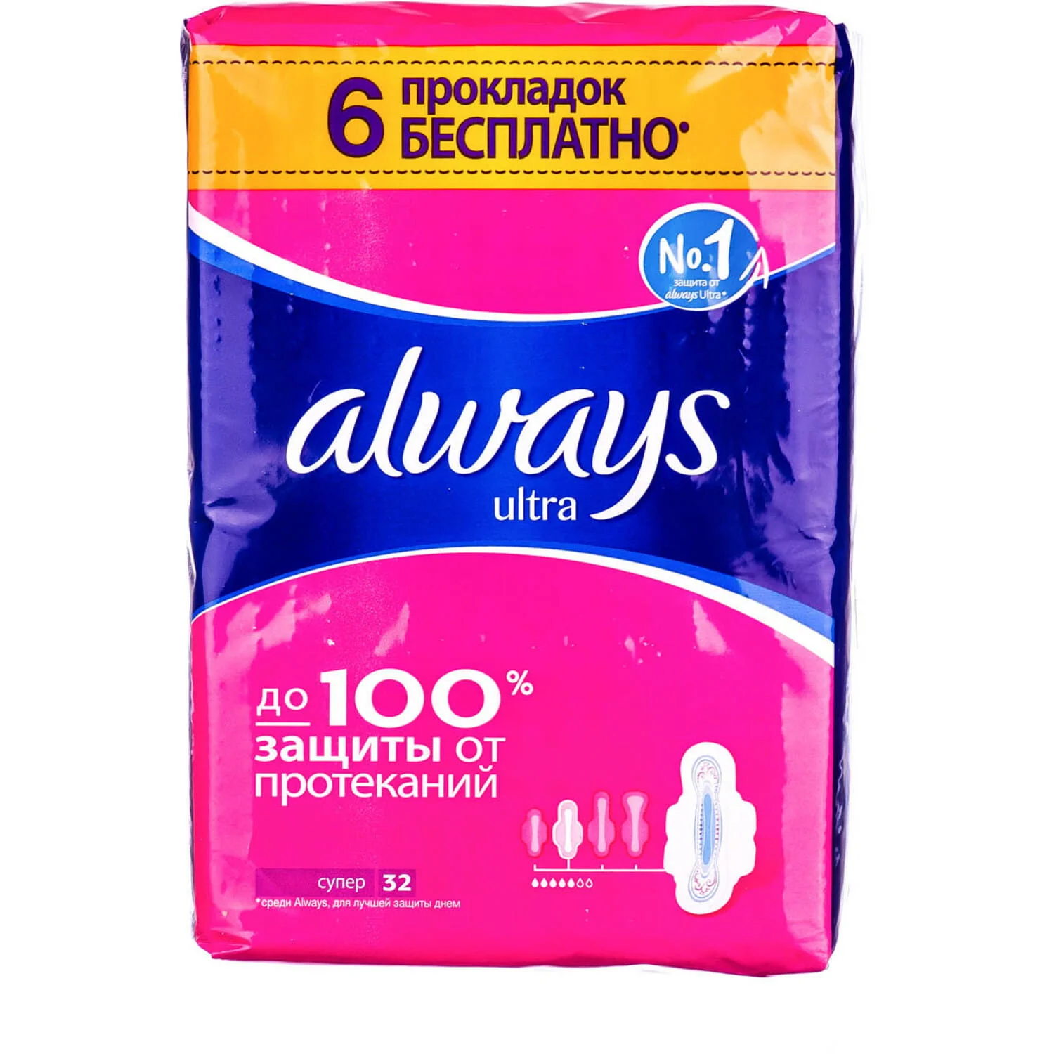 Прокладки гігієнічні Always (Олвейс) Ultra Super Plus, 32 шт.