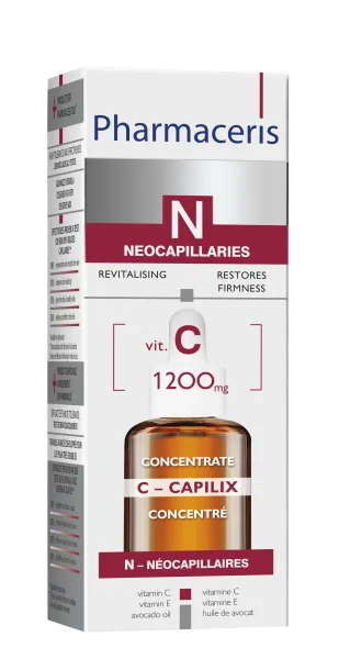 Сыворотка Pharmaceris C-Capilix (Фармацерис Ц-Капиликс) укрепляющая и разглаживающая с витамином C, 30 мл